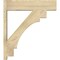 Ekena Millwork Merced Block Rough Sawn Outlooker, Douglas Fir, 8"W x 32"D x 36"H OUT08X32X36MRC05RDF - alternate 3